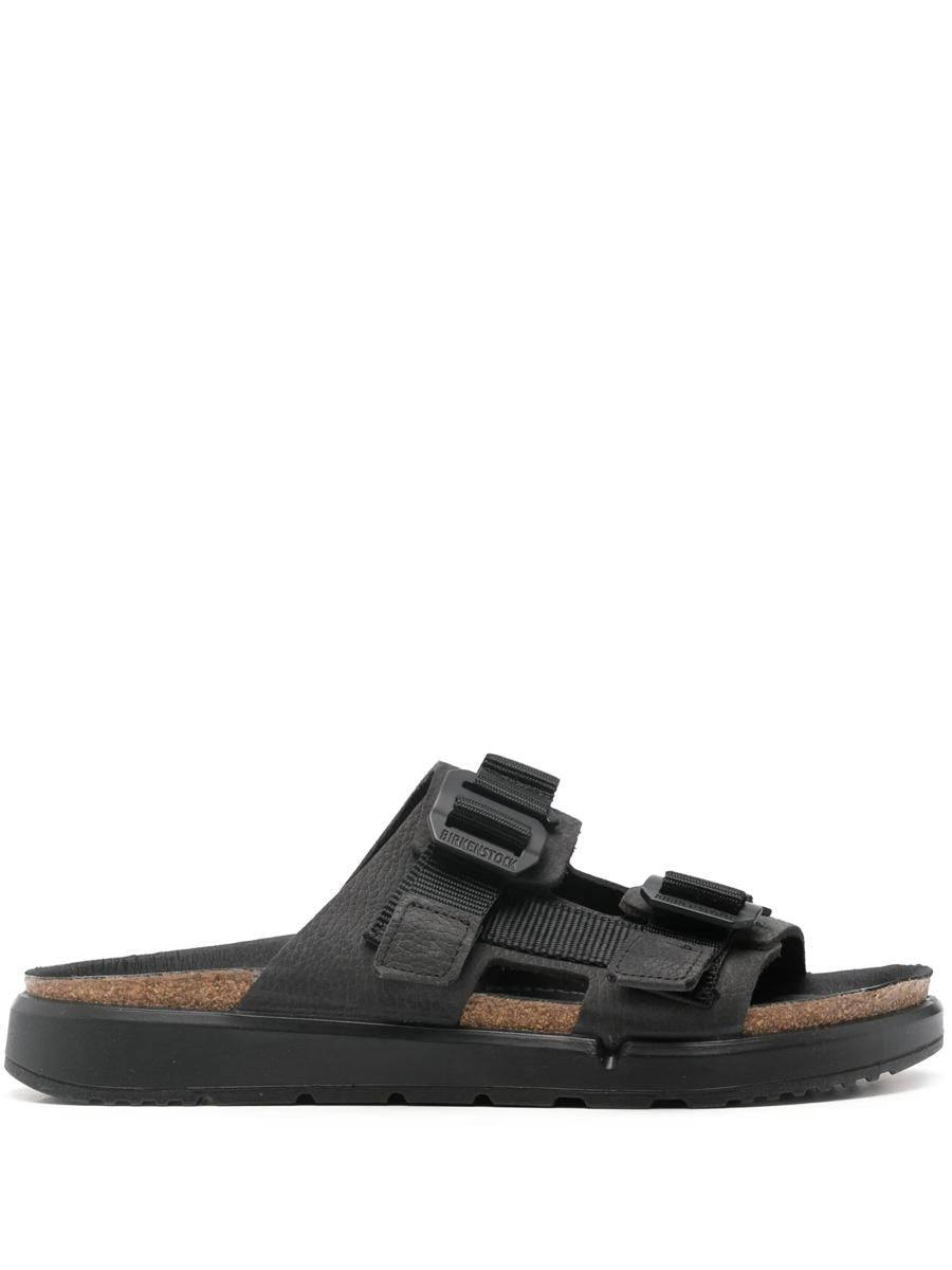 Birkenstock Shinjuku 2S Black, Nubuck Leather/Textile Shoes