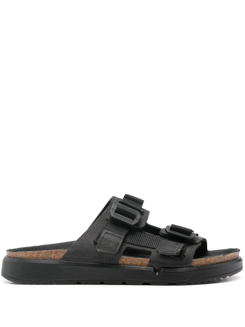 Birkenstock Shinjuku 2S Black, Nubuck Leather/Textile Shoes