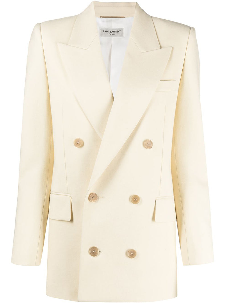 Saint Laurent  Jackets White