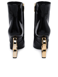 MISTO PELLE NERO 中的 STIVALETTO