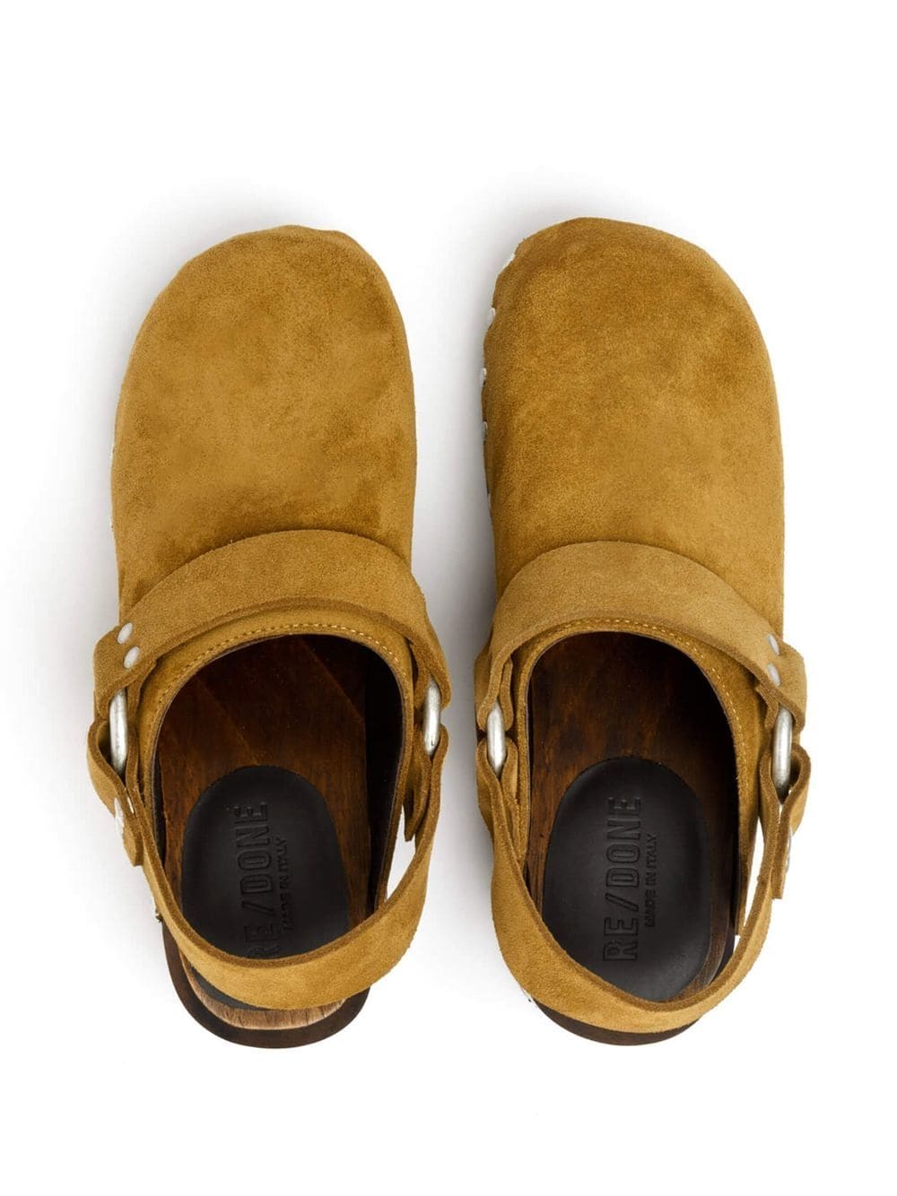 RE/DONE 绒面革穆勒鞋